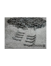 Bitty Design 1/10 Body Clips Kit 8pcs (4x Left + 4x Right) - Black BDBC