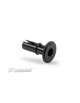 ALU T6 DIFF LONG OUTPUT SHAFT - HARD COATED - BLACK