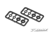 COMPOSITE SET OF SHIMS FOR SHOCKS (2) BRUG 358018
