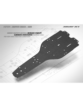 X1'19 GRAPHITE CHASSIS 2.5MM - HARD