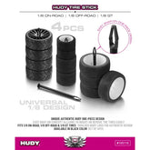 HUDY TIRE STICK 1/8 ON-ROAD, 1/8 OFF-ROAD & 1/8 GT (4)