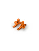 T4'19 ALU UPPER CLAMP WITH 2 ADJ. ROLL-CENTERS (L+R) - ORANGE