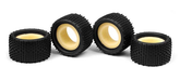 MICRO MONSTER TRUCK TIRE & INSERT - THRAX (4+4)