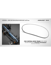 HIGH-PERFORMANCE LOW FRICTION KEVLAR DRIVE BELT 3 x 351 MM