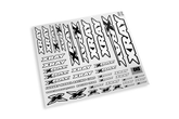XRAY STICKER FOR BODY - WHITE 397311