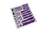 XRAY STICKER FOR BODY - PURPLE