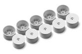 2WD/4WD REAR WHEEL AERODISK WITH 12MM HEX - V2 - WHITE (10) 369903