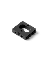 ALU FORWARD SERVO MOUNT - BLACK