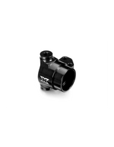 ALU STEERING BLOCK - BLACK - SWISS 7075 T6