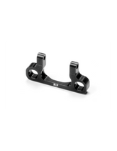 ALU REAR LOWER 1-PIECE SUSPENSION HOLDER - FRONT - BLACK - RF
