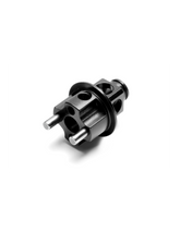 ALU LIGHTWEIGHT BRAKE DISK ADAPTER BLACK - SWISS 7075 T6