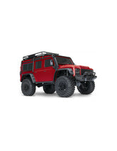 TRX-4 1/10 Scale And Trail Crawler Land Rover Defender - RED