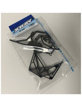 SCX COMPOSITE F & R BUMPER BRACES + SIDE GUARDS (2+1+2)