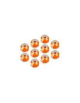 Alu Nut M4 - Orange (10)