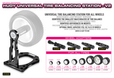 HUDY UNIVERSAL TIRE BALANCING STATION - V2