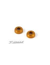 ALU CAP FOR XRAY SHOCK BODY - ORANGE