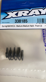 XRAY SPRING-SET C=5.4 - MEDIUM-MEDIUM HARD - FRONT (2)