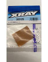 ALU SHIM 3x6x3.0MM - silver (10)