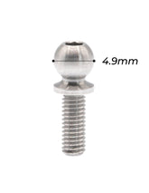 OFFICINARC BALL STUD 4.9MM TITANIUM GRADE 5 - 8MM (2)