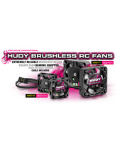 HUDY BRUSHLESS RC FAN 40MM - WITH INTERNAL SOLDERING TABS
