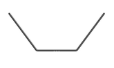 ANTI-ROLL BAR FOR BALL BEARINGS - REAR 1.3 MM