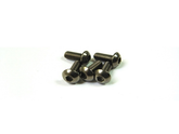 Hiro-Seiko Titanium Hex Button M3x6 (5pcs)