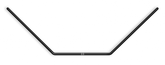 ANTI-ROLL BAR FOR BALL-BEARINGS - REAR 2.0 MM
