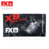 FX Engines Glow Plug X8 (1 stk)