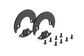 Graphite Rear Aerodynamic Disc 1.6mm - Left + Right - Set