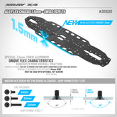 X4'24 ALU FLEX CHASSIS 1.5MM - SWISS 7075 T6