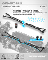 X4'26 GRAPHITE UPPER DECK 2.0MM