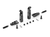 X4F'25 ALU SHOCK HOLDER FRONT FIXED/ACTIVE - 7075 T6 (2)