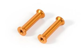 ALU ANTENNA HOLDER MOUNT 21.0MM - ORANGE (2)