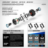 XRAY XB2 ACTIVE DIFFERENTIAL - NARROW - SET