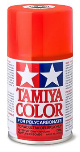 TAMIYA PS-20 FLUORESCENT RED
