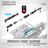 X8 CENTER DAMPENER - SET