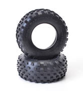 Short Course Stagger Rib Tyre - Silver