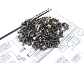 XB8'17 Titanium Hex Socket Screw Set