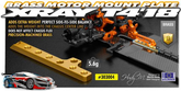 T4'18 BRASS MOTOR MOUNT PLATE