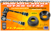 COMPOSITE BALL CUP 13.9 MM - GRAPHITE (2)