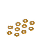 ALU SHIM 3x5x0.5MM - ORANGE (10)