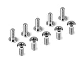 HUDY TITANIUM SUPER-LOW HEAD SCREW CENTERING DIA M3x8 (10)