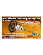 ALU MIDDLE ONE-WAY PULLEY SET