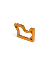 T2'009 RIGHT ALU LAYSHAFT BULKHEAD - ORANGE