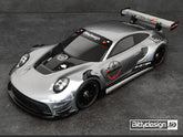 BITTYDESIGN P-GT3R 1/10 GT Clear Body 190mm
