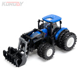 KORODY Tractor w. double wheels and front bucket RC RTR 1:24