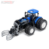 KORODY Tractor with double wheels and bale clamp RC RTR 1:24