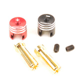 CORE RC HEATSINK BULLET PLUG GRIPS - 4MM