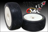 6MIK "Scratch" Tyres glued on rims - Compound (pair)