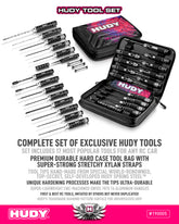 HUDY LIMITED EDITION TOOL SET + CARRYING BAG